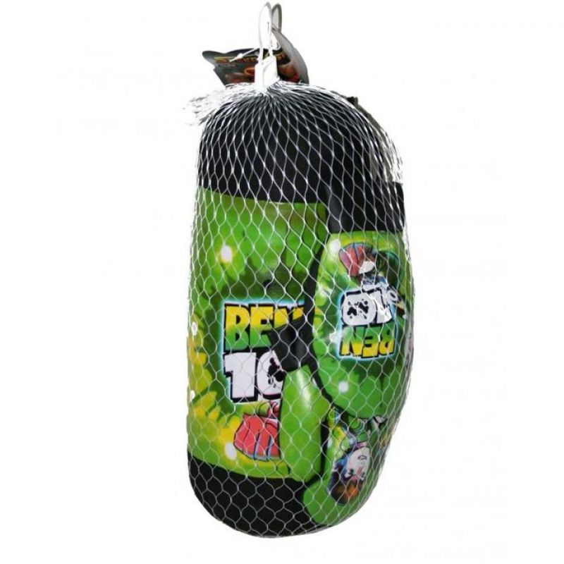 Punching Bag Set with Gloves For Kids 1.5 feet - multicolour